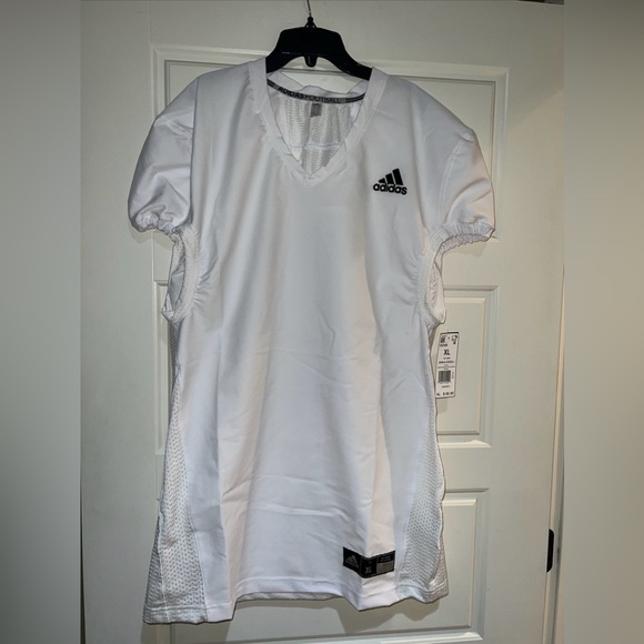 adidas Other - Adidas woven A1 practice jersey football white men xl new